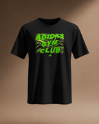 Adidas gym club graphic training tee
